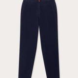 Men's Navy Blue Randall Linen Trousers