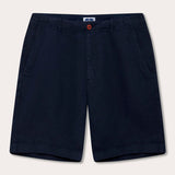 Short en lin bleu marine Burrow pour homme