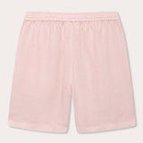 Pantaloncini da uomo in lino Joulter rosa pastello