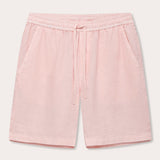 Men's Pastel Pink Joulter Linen Shorts