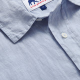 Men's Sky Blue Abaco Linen Shirt