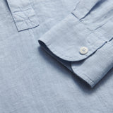 Men's Sky Blue Hoffman Linen Shirt