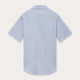 Men's Sky Blue Manjack Linen Shirt