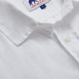 Men's White Andros Hemp Shirt