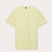 Men’s Limoncello Lockhart T-Shirt in organic cotton, displayed in light yellow color, short-sleeved, round neck.