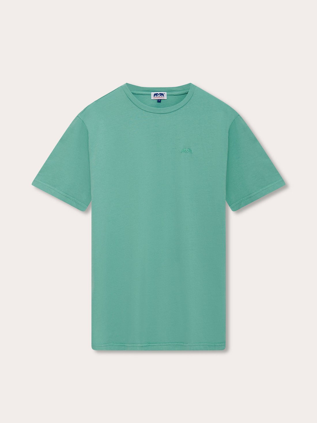 Men's Riviera Green Lockhart T-Shirt made with 100% cotton, inspired by the Sicilian Riviera.