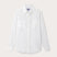 Men's White Andros Linen Shirt. Long-sleeved, button-up white linen shirt. Double-breasted with a classic collar.