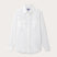 Men's White Andros Linen Shirt. Long-sleeved, button-up white linen shirt. Double-breasted with a classic collar.