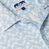 Men's Elephant Palace Sky Arawak Linen Shirt