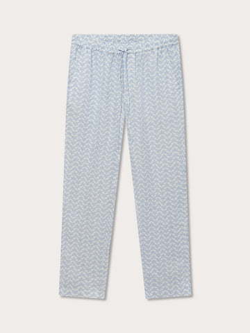 Love Brand & Co. Men's Elephant Palace Sky Eleuthera Linen Trousers