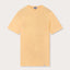 Front view of Men's Orange Sorbet Lockhart With Tab T-Shirt. Classic orange t-shirt in a relaxed fit made from 100% cotton.