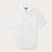 Men's White Normans Linen Shirt. Short sleeved mens linen shirt with camp collar and two double breast pockets.