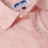 Men's Red Lines Abaco Linen Shirt