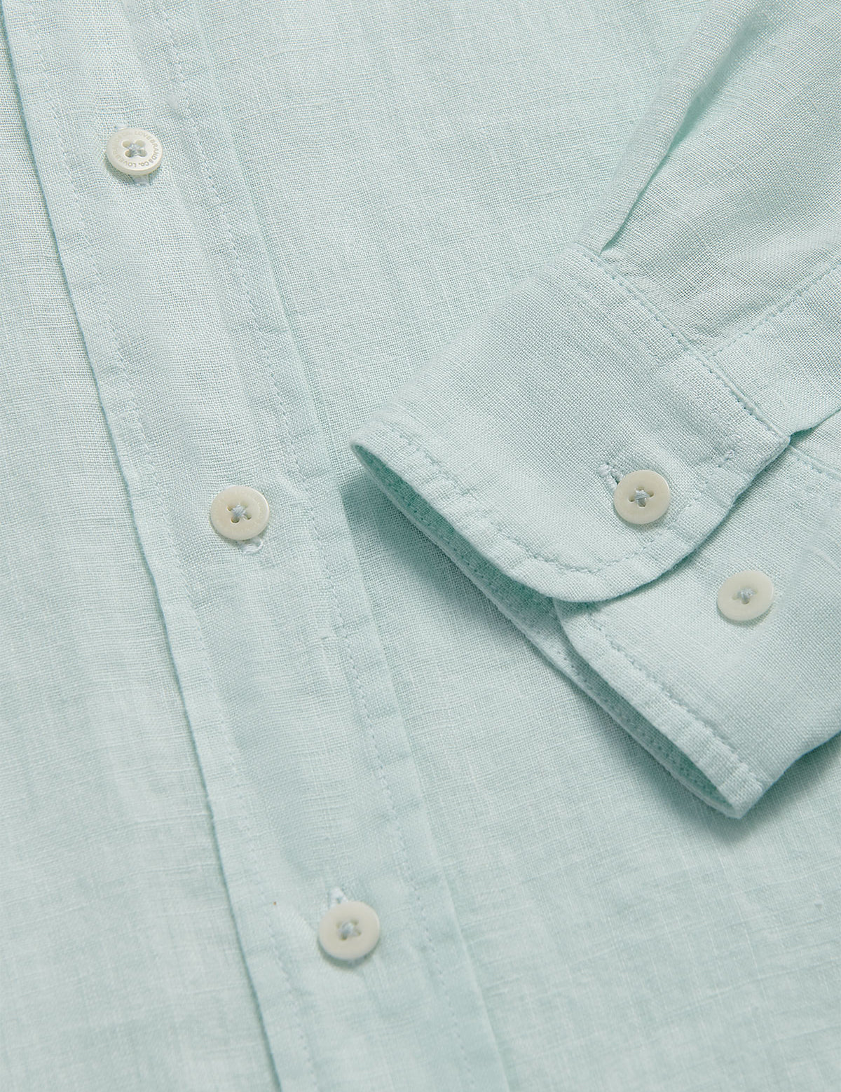 Sea Air Abaco mens linen shirt details