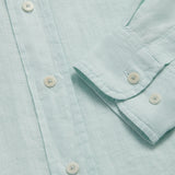 Sea Air Abaco mens linen shirt details