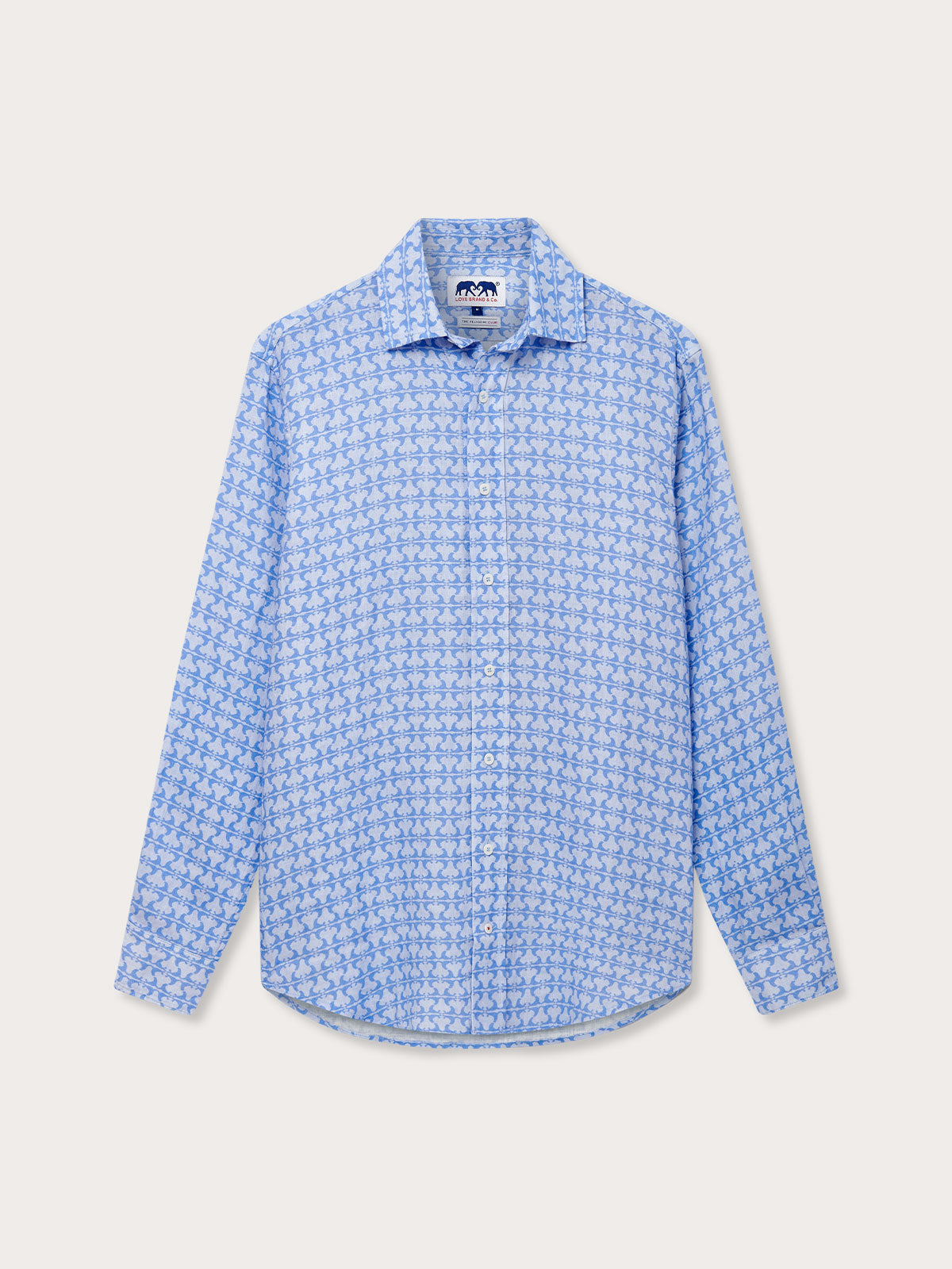 Men's Sealed with a Kiss Abaco Linen Shirt