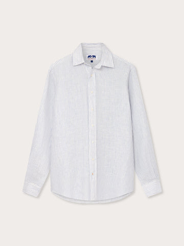 Love Brand & Co. Men's Sky Lines Abaco Linen Shirt