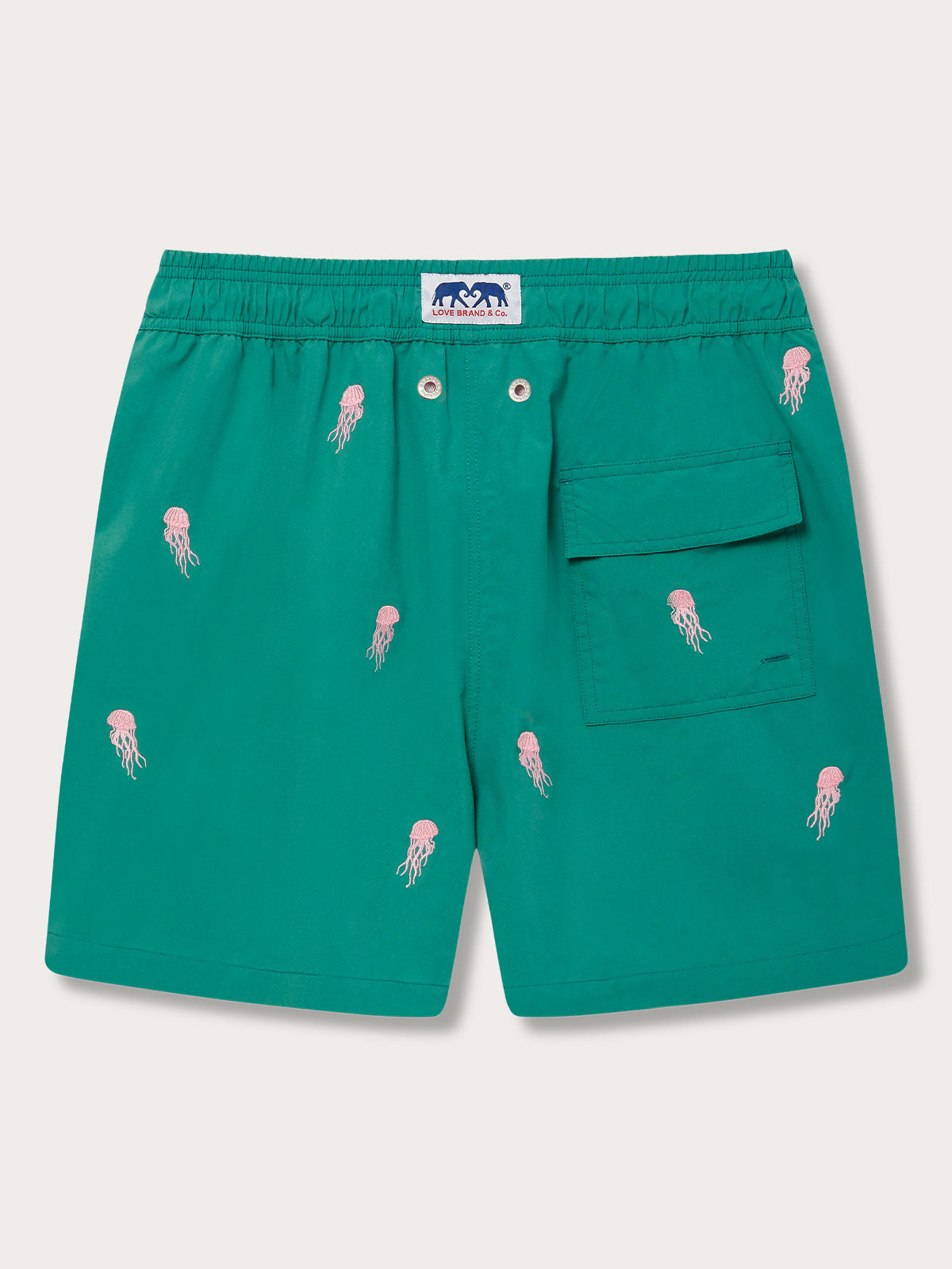 Men's Smack Attack Embroidered Staniel Swim Shorts