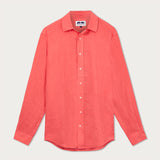 Men's Coral Rose Abaco Linen Shirt