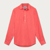 Men's Coral Rose Hoffman Linen Shirt