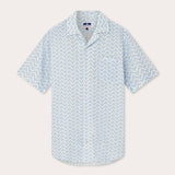 Men's Elephant Palace Sky Arawak Linen Shirt