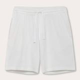 Short en tissu éponge Holmes blanc pour homme