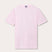 Men's Pastel Pink Lockhart T-Shirt on a white background, featuring a simple and elegant soft pink design perfect for a relaxed day out.