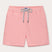 Men's Pastel Pink Staniel Swim Shorts. Plain pink swim shorts with drawstring tie and elasticated waist.