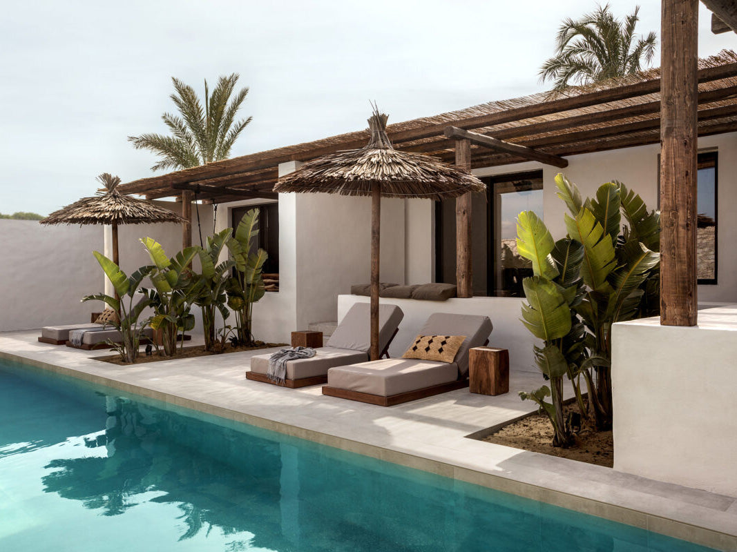 Outdoor pool at OKU Kos