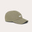 Men's Olive Finley Cap made of 100% linen with embroidered logo and stylish design.