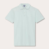 Men's Sea Air Pensacola Polo Shirt in pastel hue, front view.