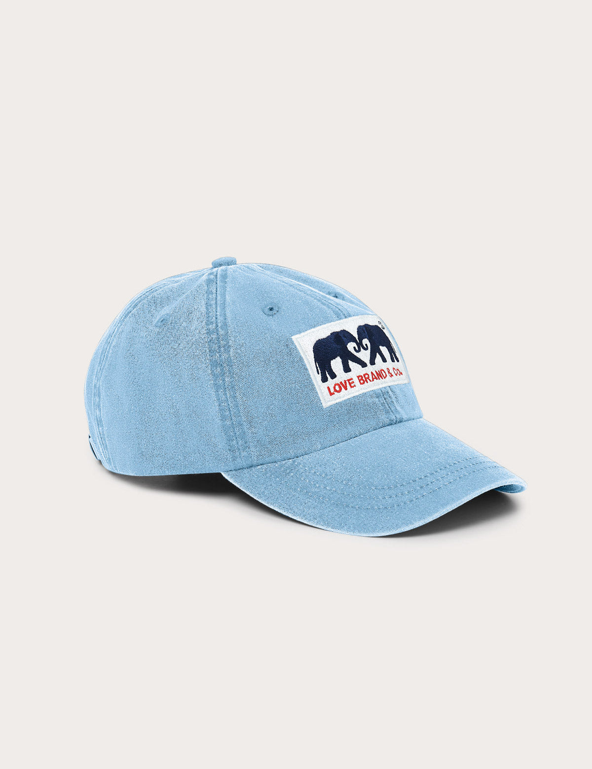 Sky Blue baseball cap by Love Brand & co. Classic baseball cap featuring signature logo.