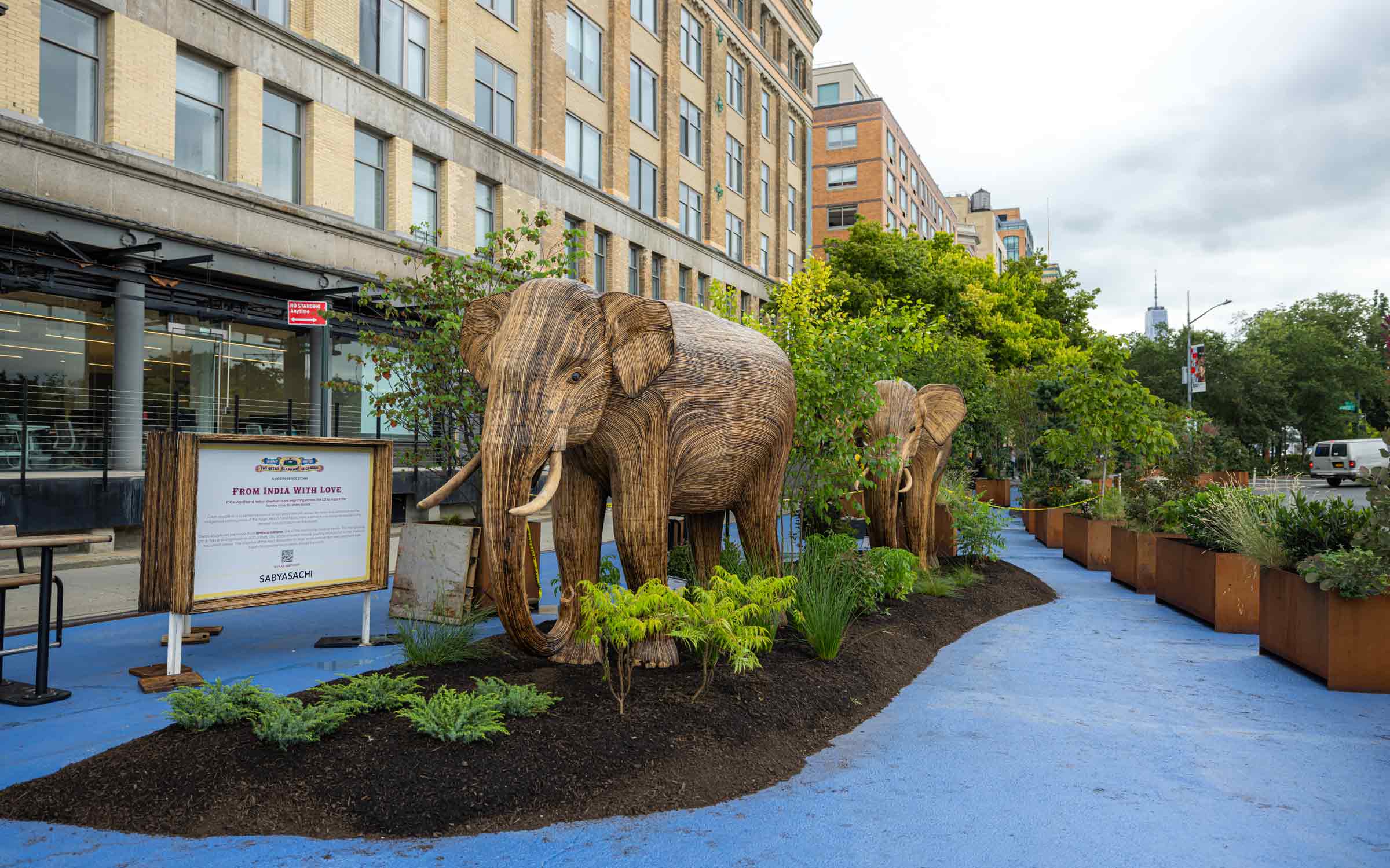 The Great Elephant Migration New York elephant sculptures