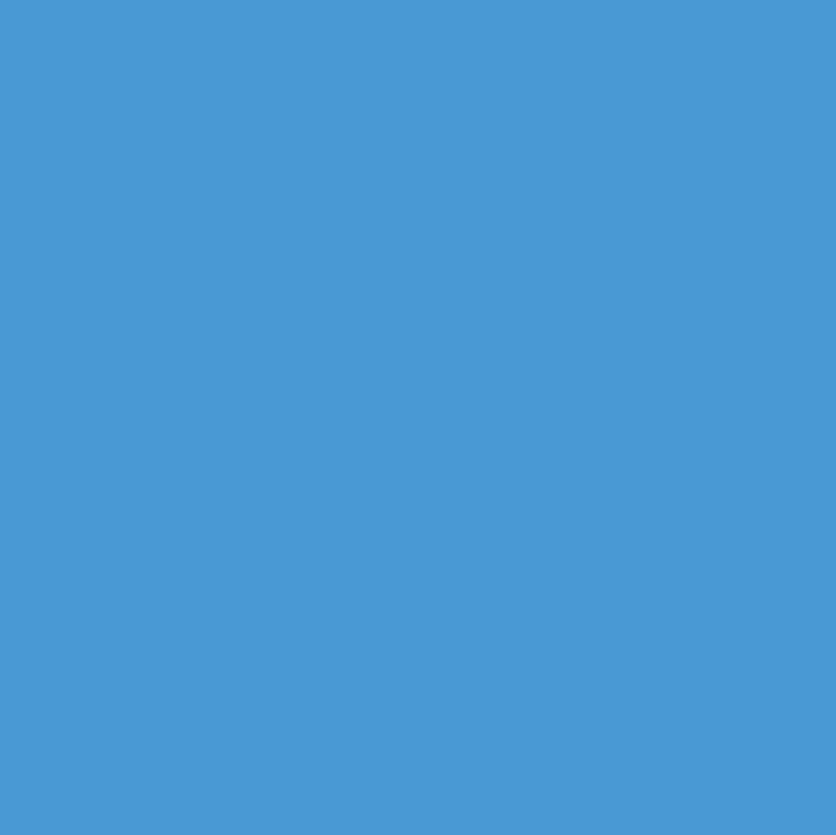 A solid medium blue color block.