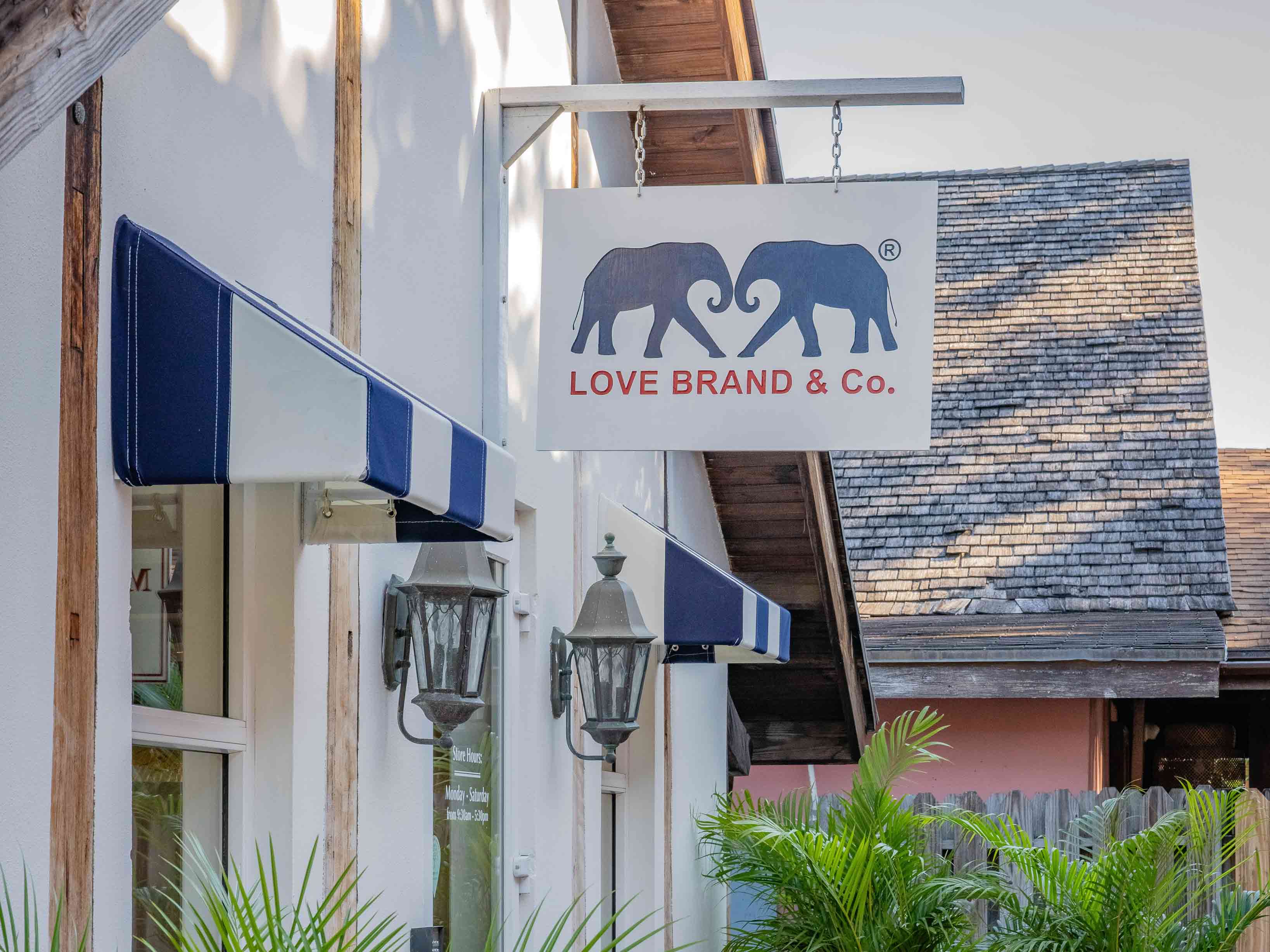 Love Brand & Co. Bahamas store front