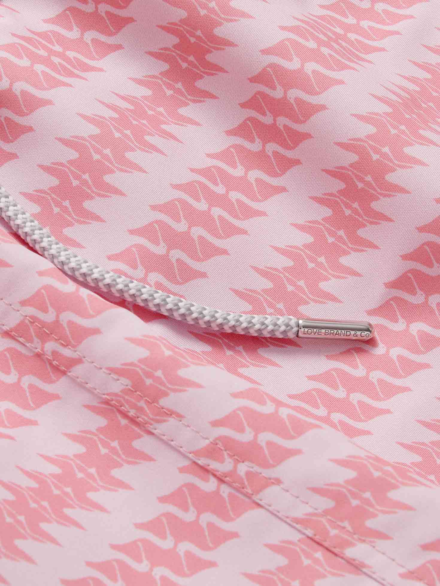 Boys Roseate Spoonbill Staniel Swim Shorts