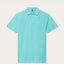 Cay Green Pensacola mens Polo Shirt inspired by the crystal clear aqua sea of the Bahamian Cays.