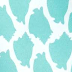 Patterned fabric with a blue and white design