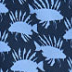 Blue pattern of lionfish