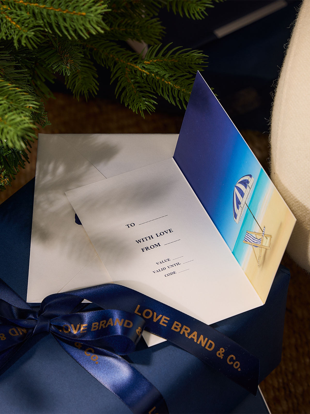 Love Brand gift card, purchase a physical card like pictured or get a digital version.