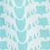 Patterned fabric with blue and white design
