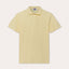 Men's Limoncello Pensacola Polo Shirt in 100% cotton, sunny yellow color, front view.