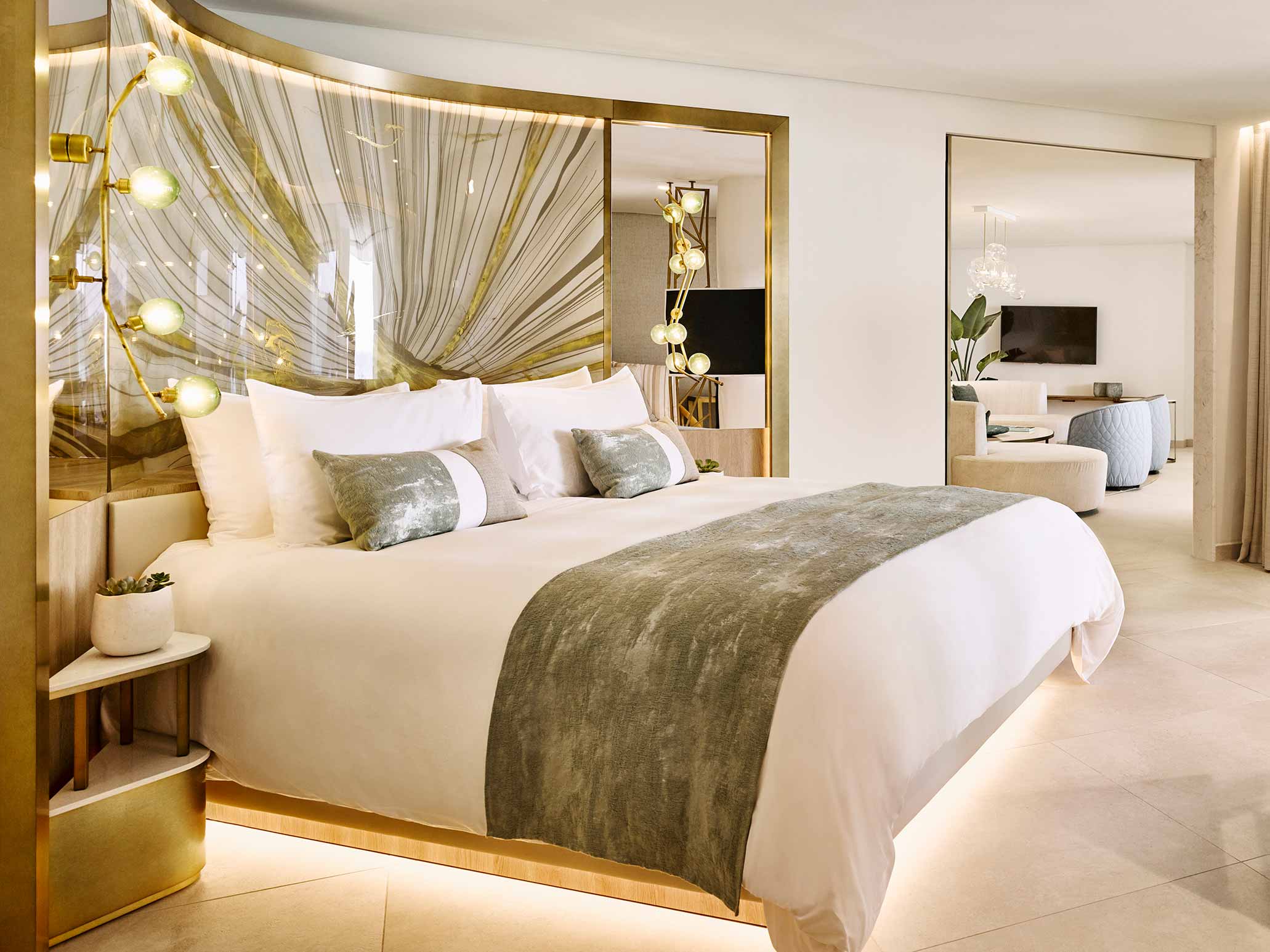 Nobu Hotel Ibiza Bay bedroom interior