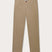 Beige linen pants with handy pockets.