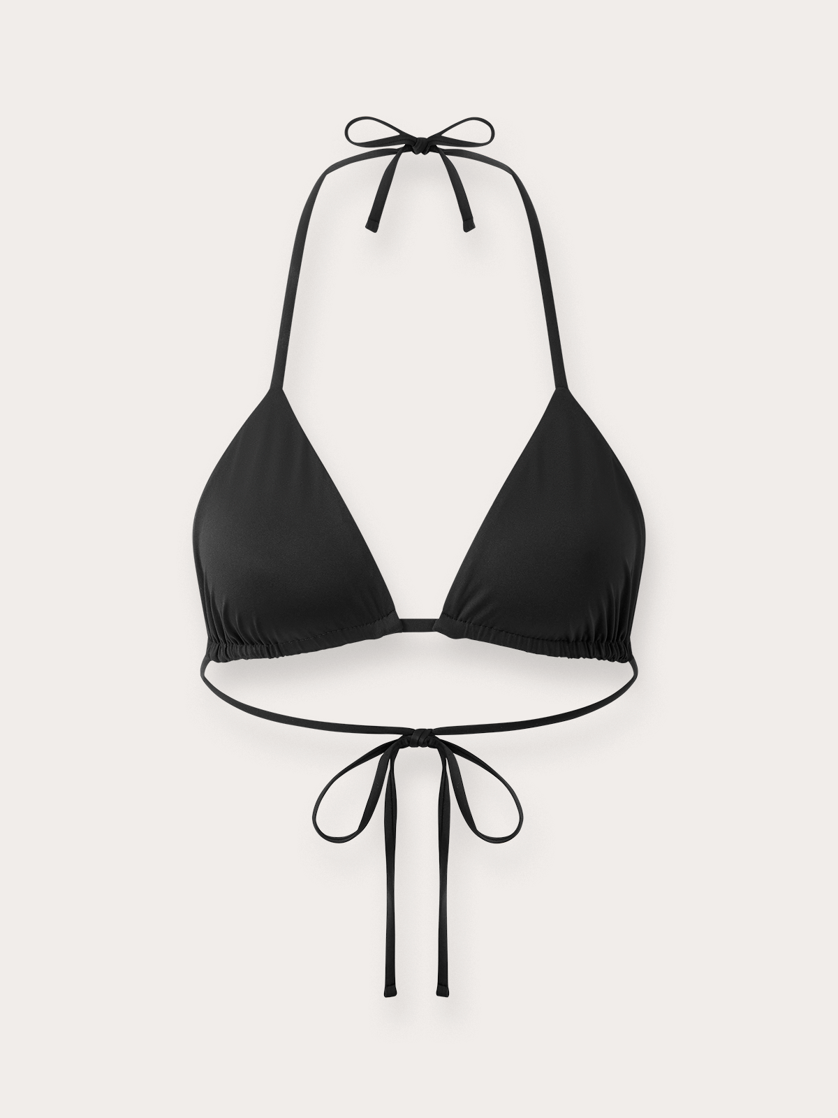 Black bikini top