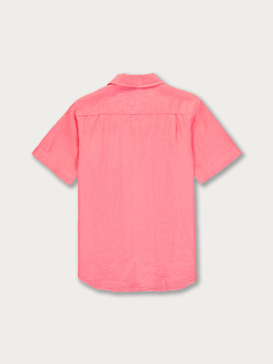 Men's Watermelon Arawak Linen Shirt