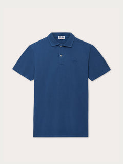 Men's Deep Blue Pensacola Polo Shirt, 100% cotton, classic style.