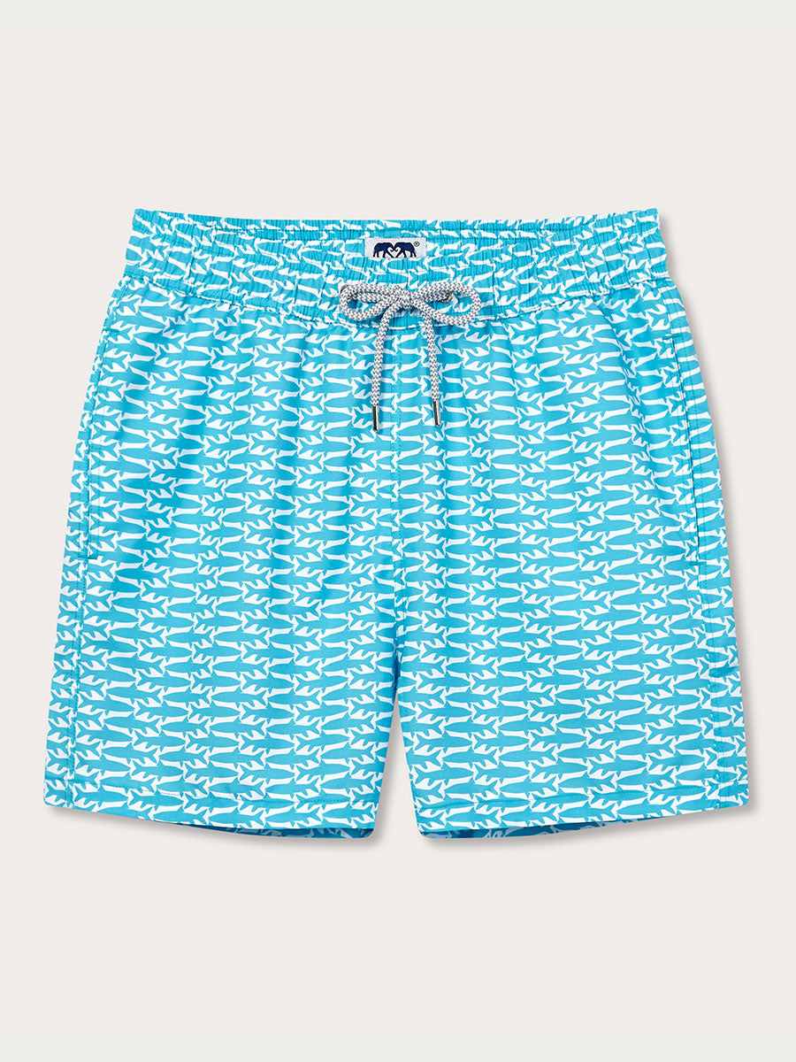 fish swim shorts for men