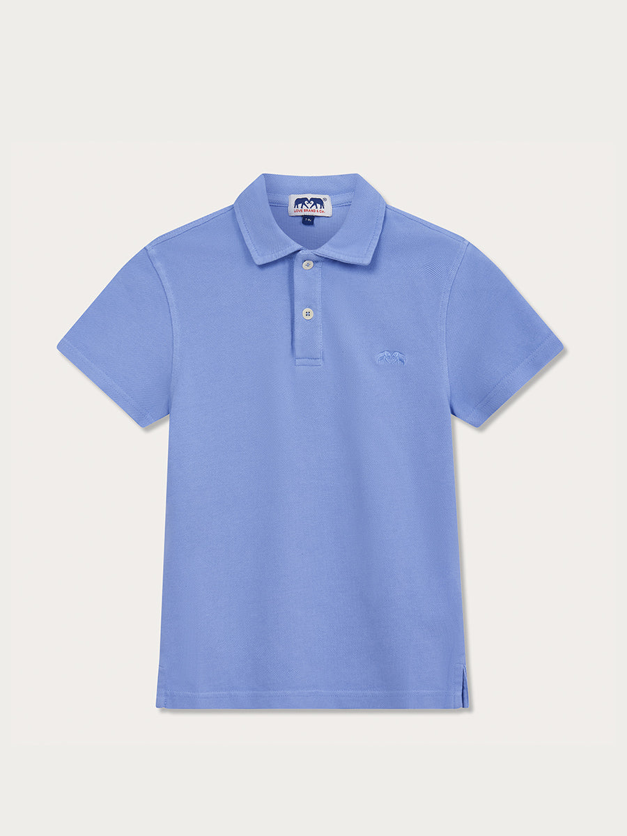 Boys Ocean Blue Pensacola Polo Shirt