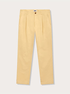 Men's Stone Lyford Chino trousers made from 100% cotton in a classic stone hue.